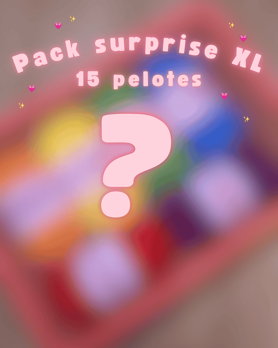 Pack surprise XL - Softy Chenille 🎁