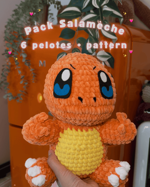 Pack Salamèche - Softy Chenille