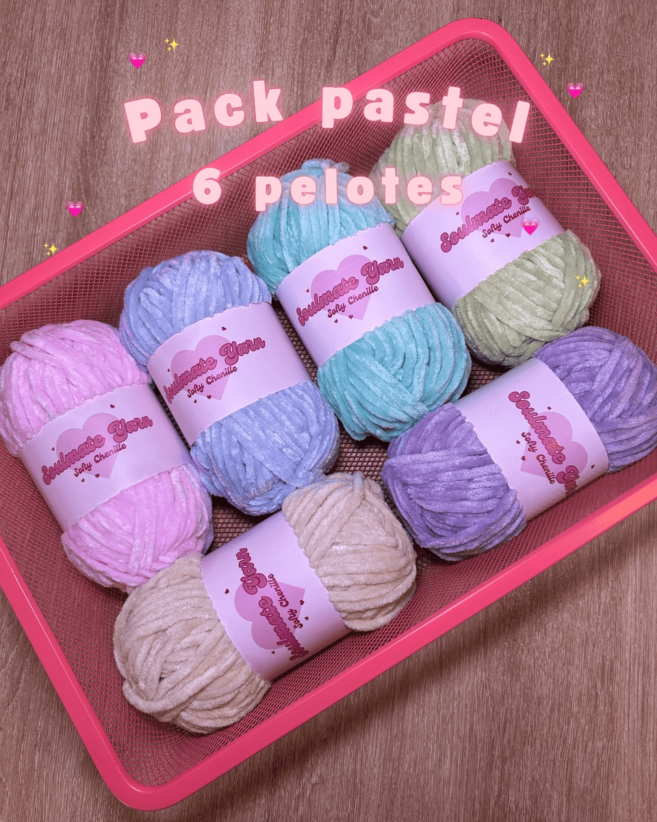 Pack pastel - Softy Chenille 😍