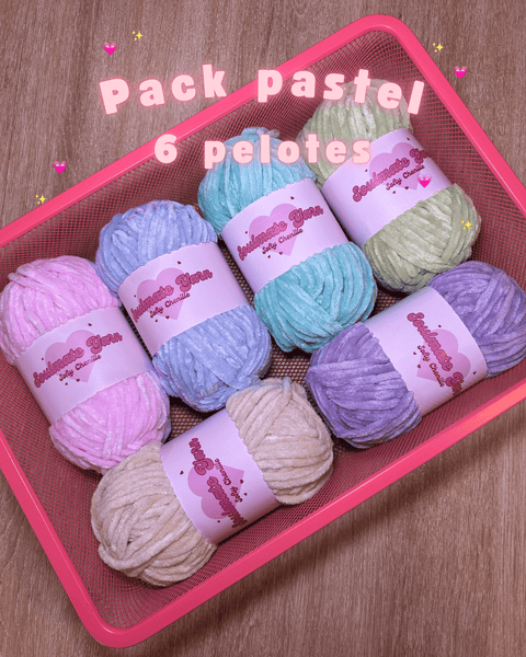 Pack pastel - Softy Chenille 😍