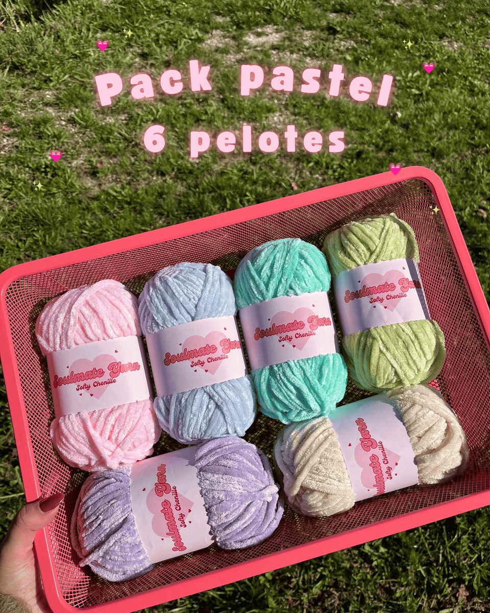 Pack pastel - Softy Chenille 😍