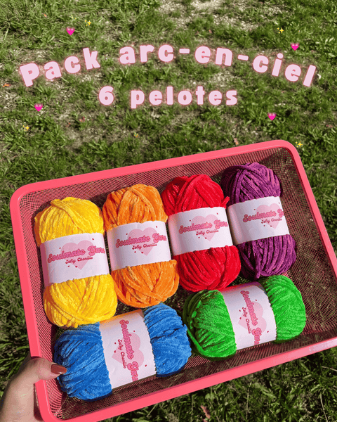 Pack arc-en-ciel - Softy Chenille 🌈