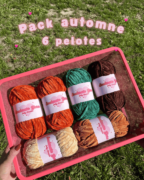 Pack automne - Softy Chenille 🧡🍂