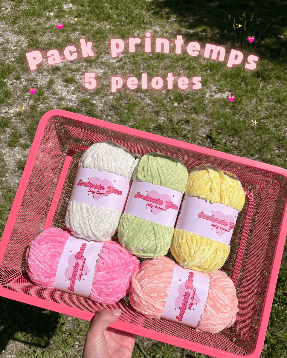 Pack Printemps - Softy Chenille