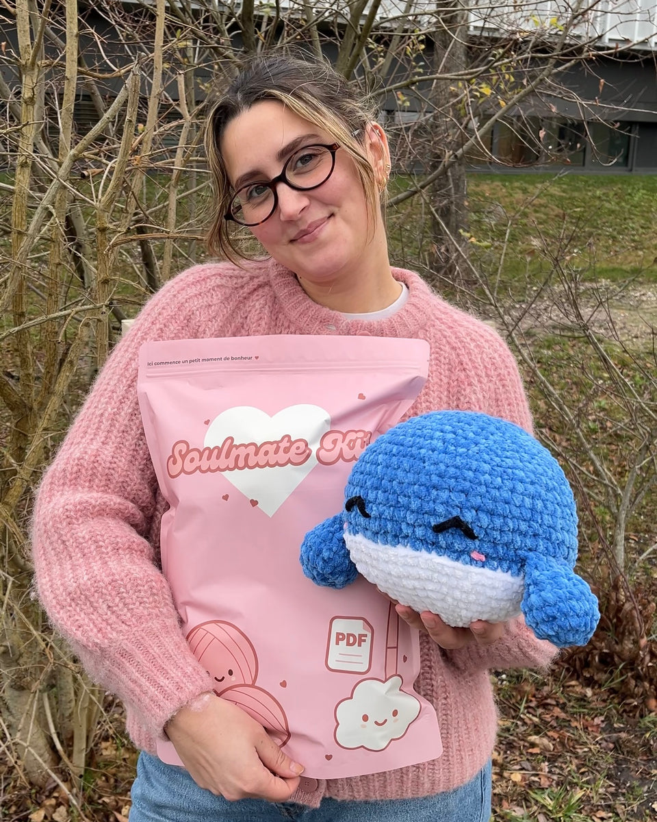 Kit crochet - Baleine 🐳