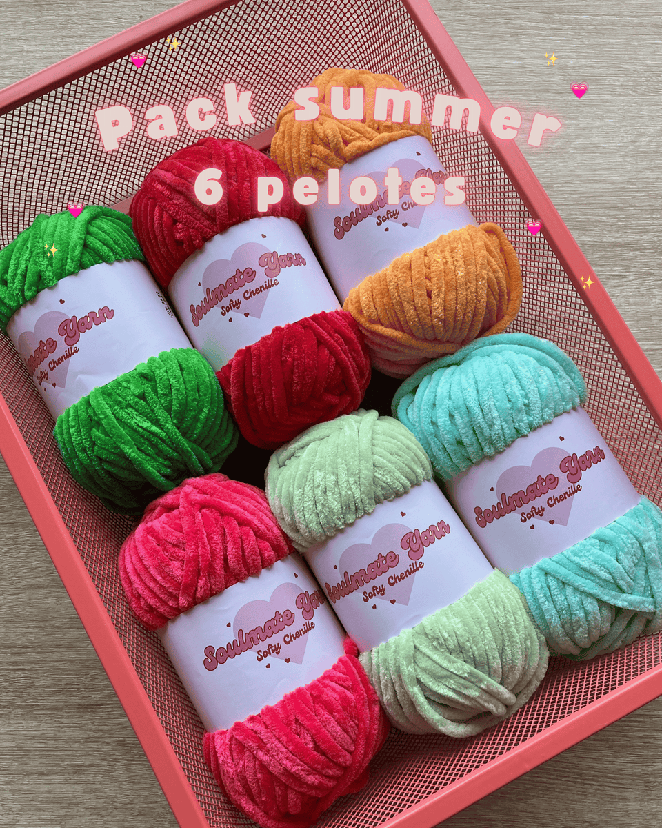 Pack summer - Softy Chenille ☀️