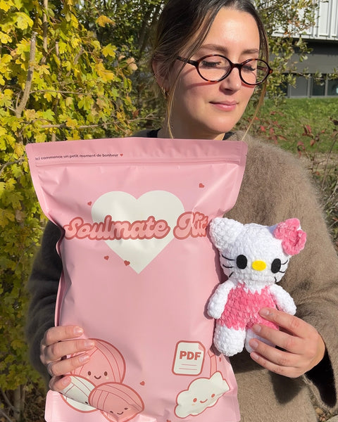 Kit crochet - Hello-kitty 💗🐈