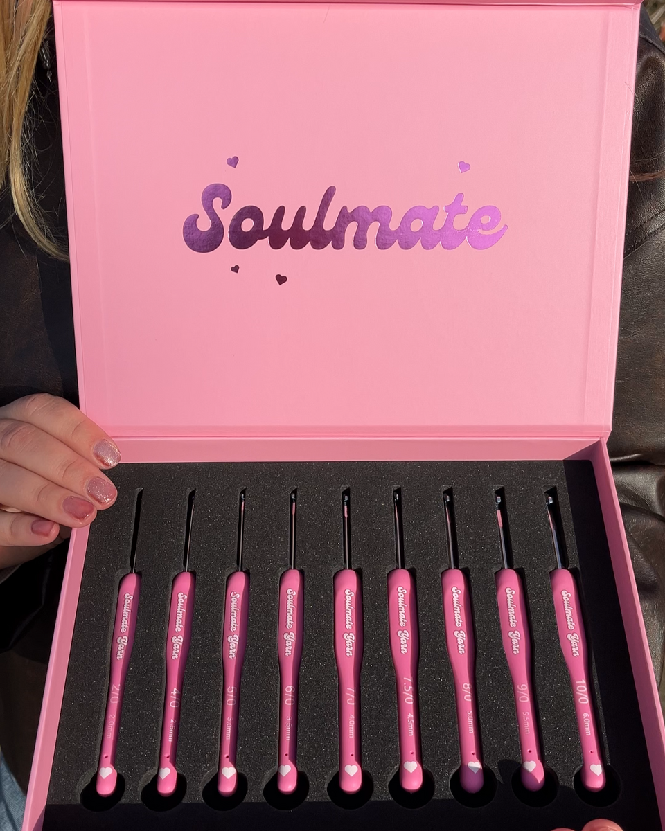 Coffret 9 crochets - Soulmate Yarn 💐