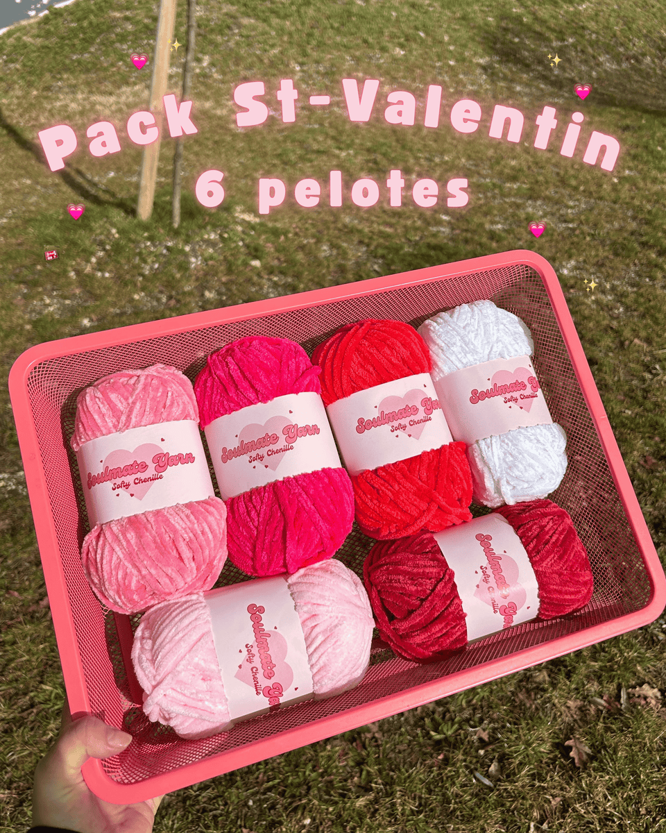 Pack St-Valentin - Softy Chenille 🍫 🍓