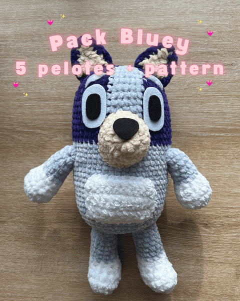 Pack Bluey - Softy Chenille 💙
