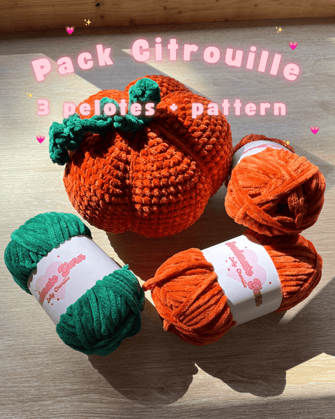 Pack Citrouille - Softy Chenille 🍂🎃