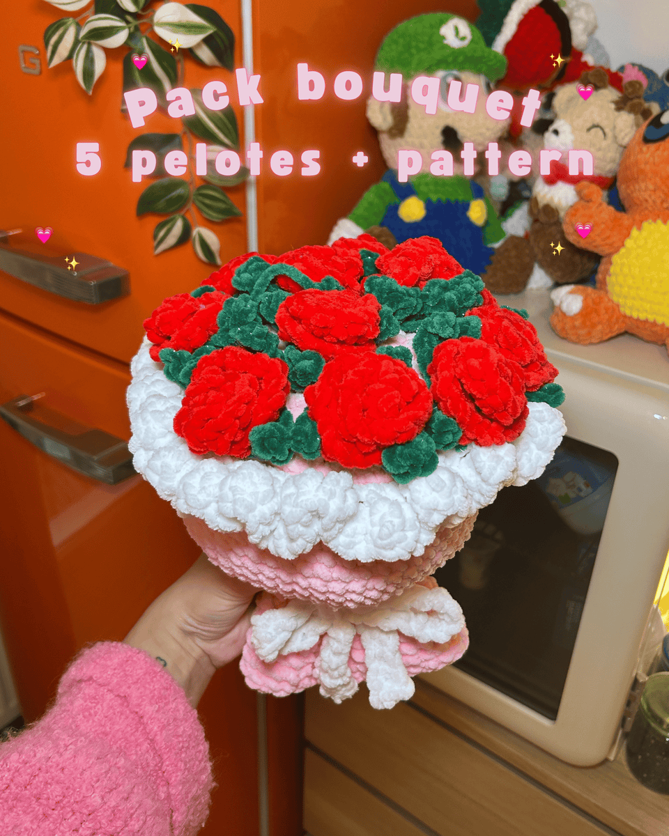 Pack Bouquet - Softy Chenille 💖
