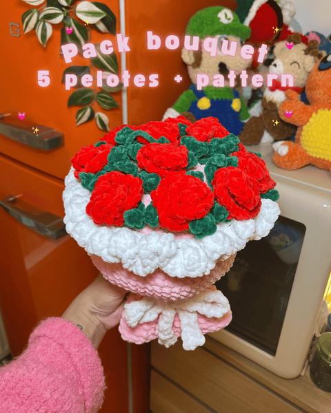 Pack Bouquet - Softy Chenille 💖