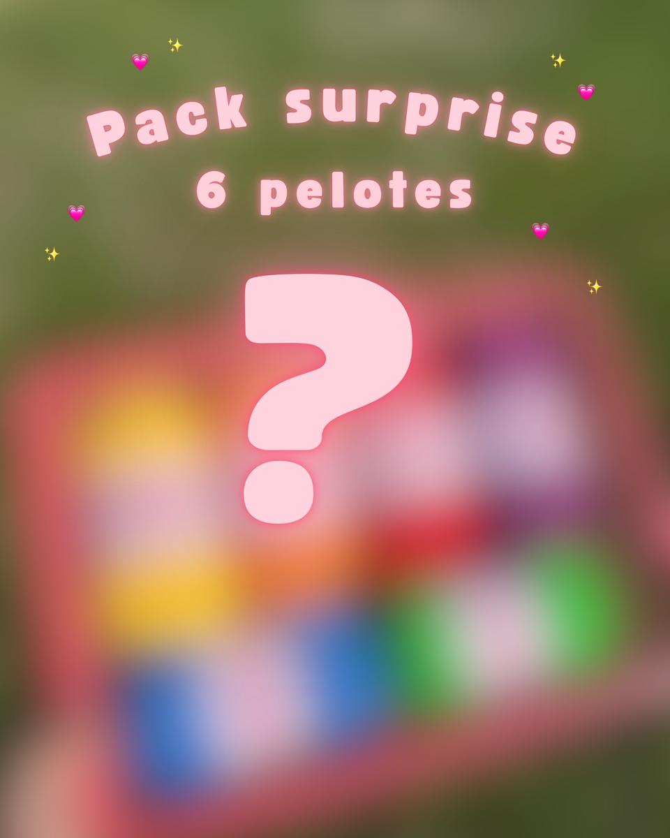 Pack surprise - Softy Chenille 🎁