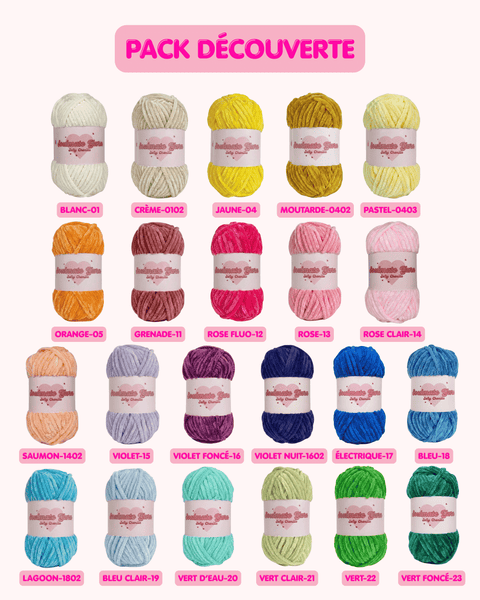 Pack découverte - Softy Chenille