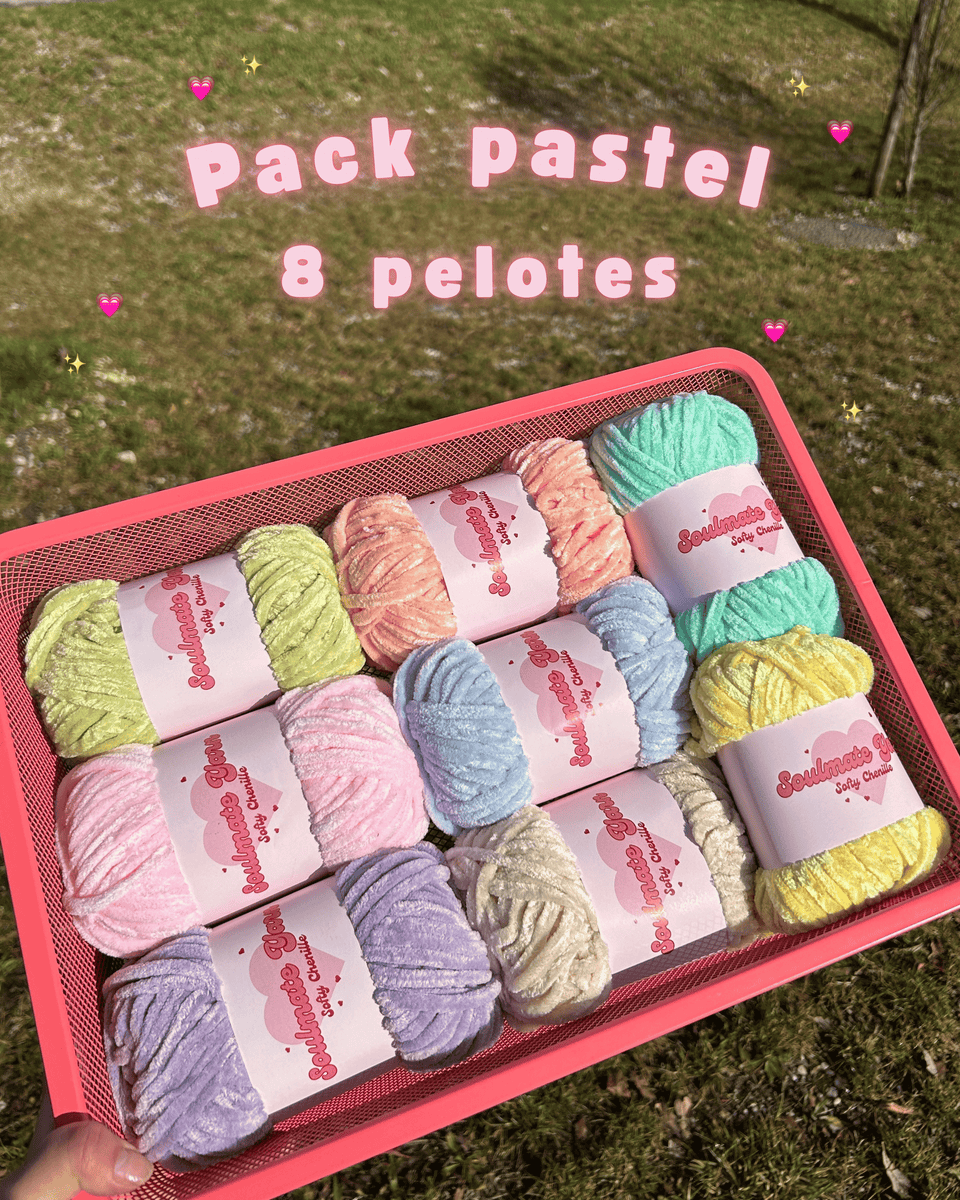 Pack pastel - Softy Chenille