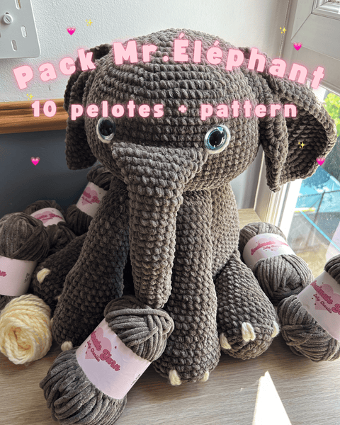Pack Mr.Éléphant - Softy Chenille 💐