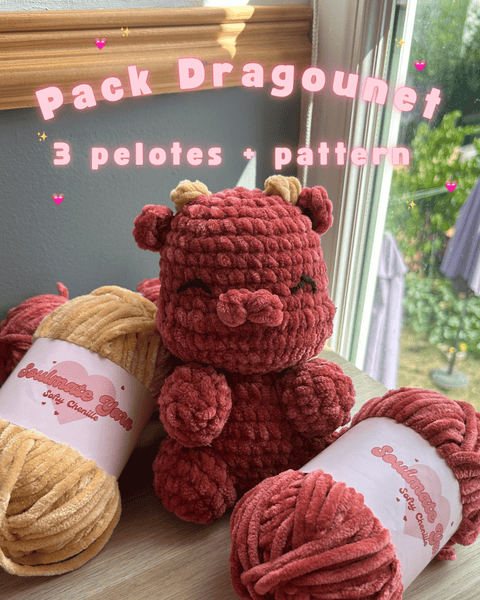 Pack Dragounet - Softy Chenille 💐