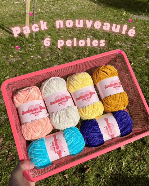 Pack nouveauté - Softy Chenille 💜