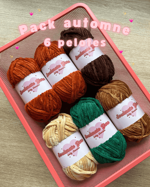 Pack automne - Softy Chenille 🧡🍂
