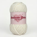 pelote de laine chenille Softy crème ultra douce pour crochet Amigurumi
